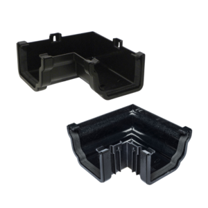 PVC Cast Iron Effect Gutter 90° Corner Ogee (Internal/External)