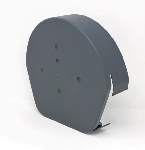 European-Plastics-PVC-Continuous-Dry-Verge-Half-Round-Ridge-End-Cap-D-Type-for-High-Profile-Concrete-Tiles European-Plastics-PVC-Continuous-Dry-Verge-Half-Round-Ridge-End-Cap-D-Type-for-High-Profile-Concrete-Tiles