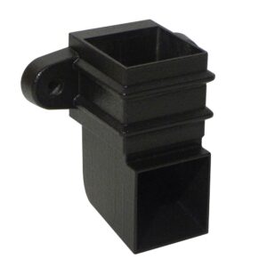 Cast Iron Effect 65mm Square Shoe with Fixing Lugs