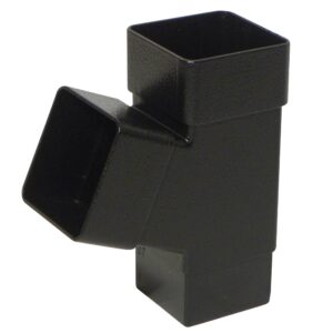 Cast Iron Effect 65mm Square 67.5 Degree Branch