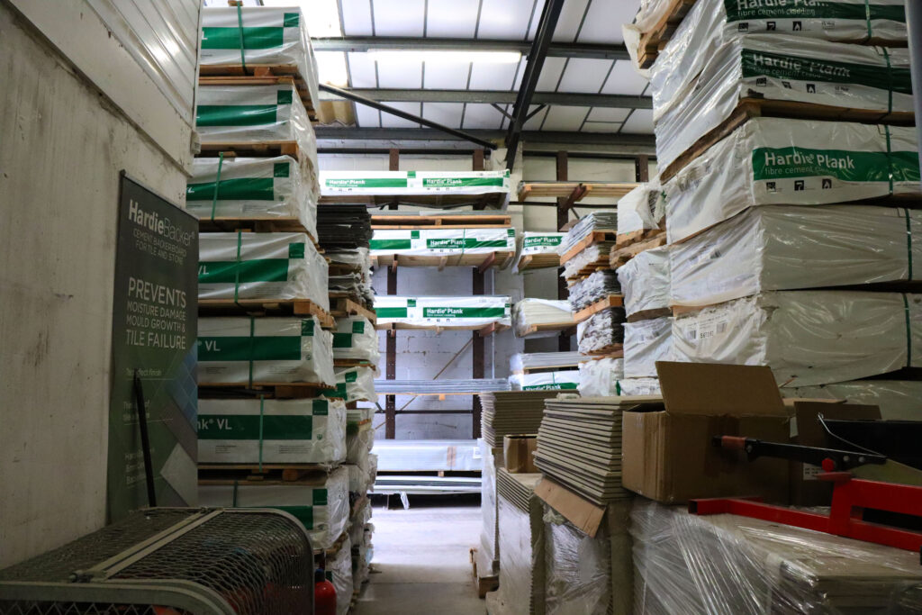 Our unrivalled stock of James Hardie Plank.